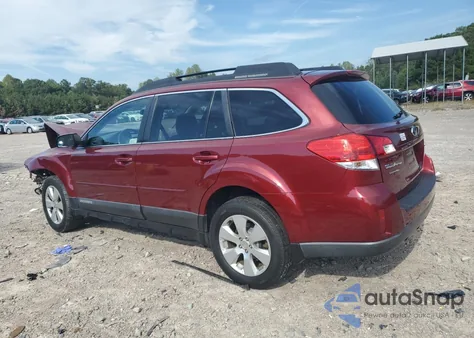 2012 Subaru Outback 2.5I Premium z USA, uszkodzony, nr VIN 4S4BRCCC9C3248669